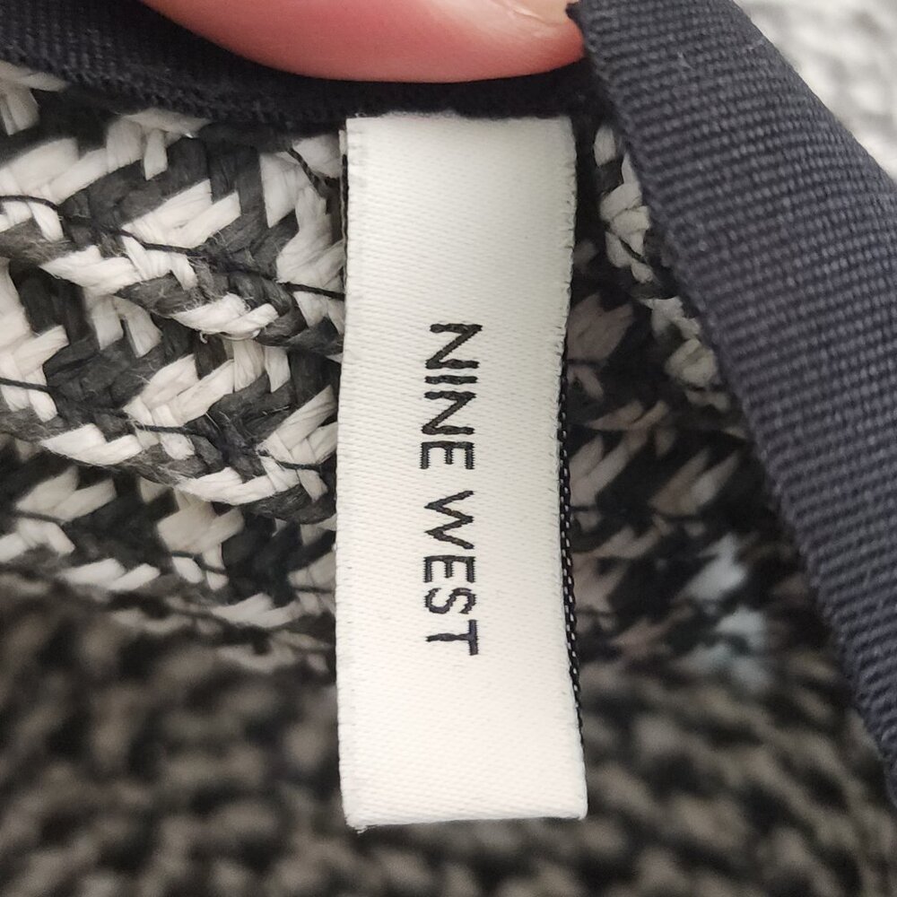 Nine West Oversized Floppy Sun Hat Gray - Picture 9 of 9
